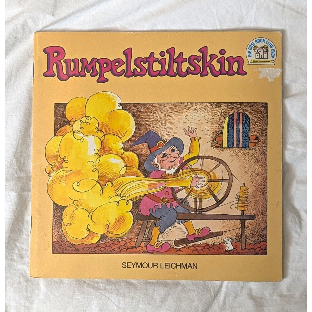 Rumpelstiltskin by Seymour Leichman Paperback Illustrated Little Golden Book
